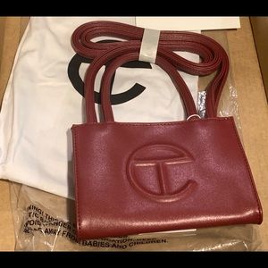 NWT Small Oxblood Telfar Bag